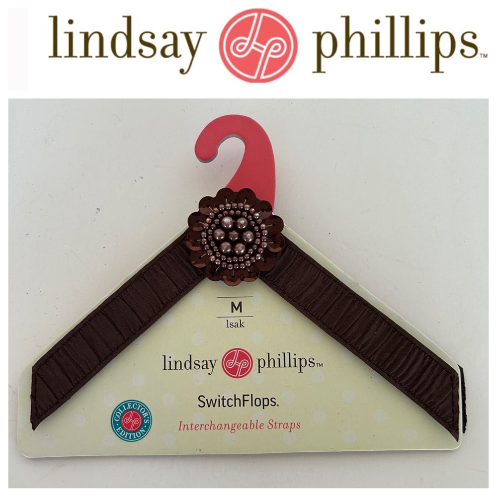 LINDSAY PHILLIPS SWITCH FLOPS SIZE MEDIUM 7/8 NWT “Isak”